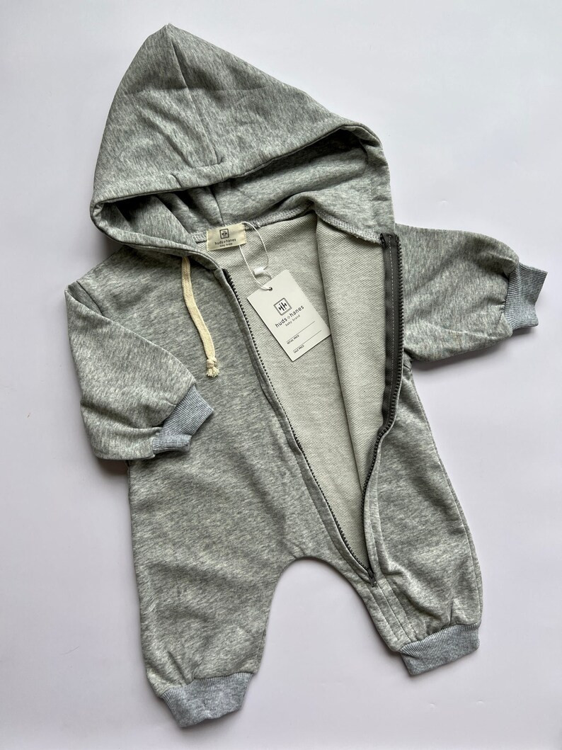 Ash Hooded Sweater Jumpsuit | Etsy (US)