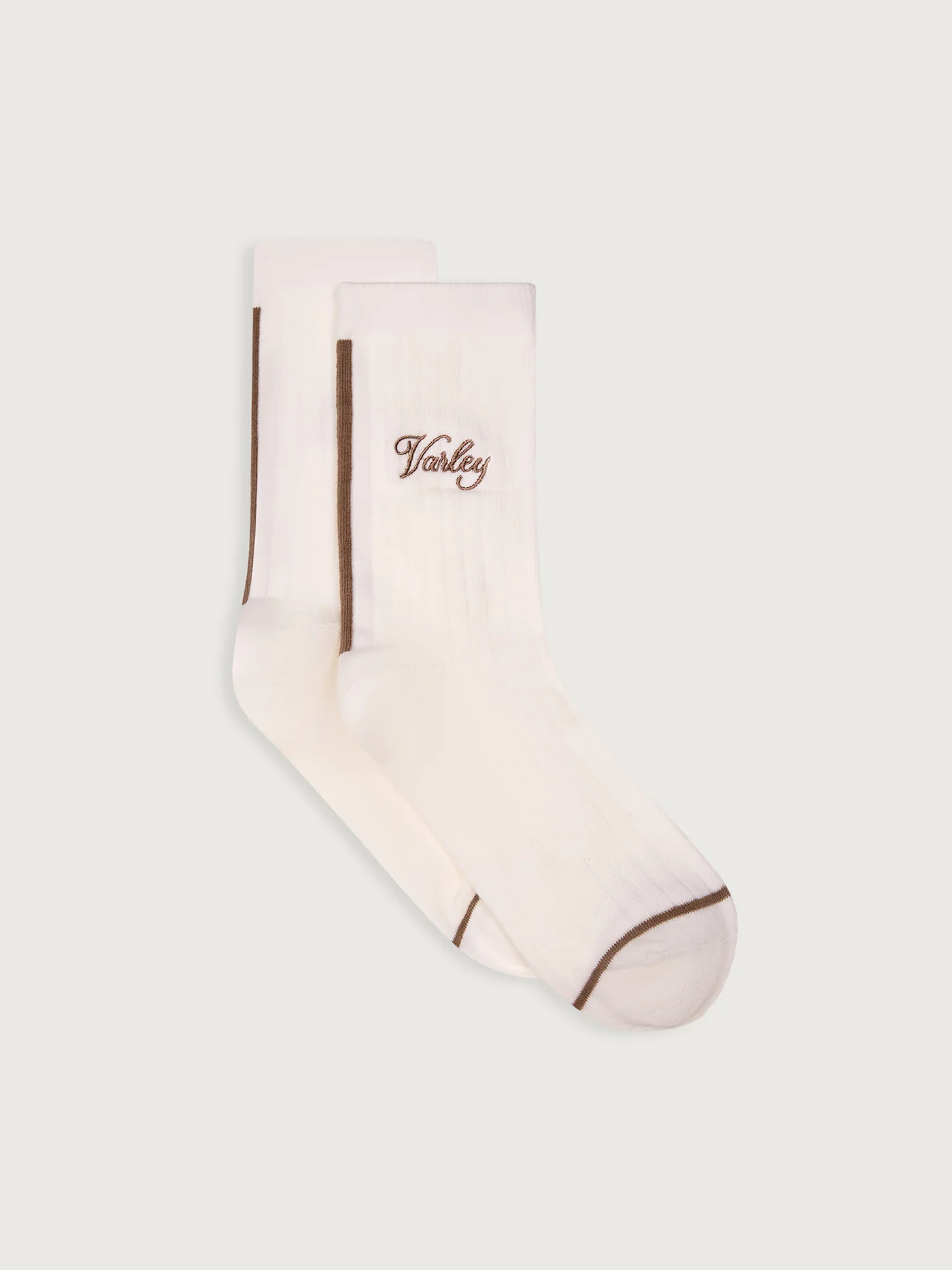 Ivan Light Rib Sock | Varley US, Light Taupe / S/M | Varley US