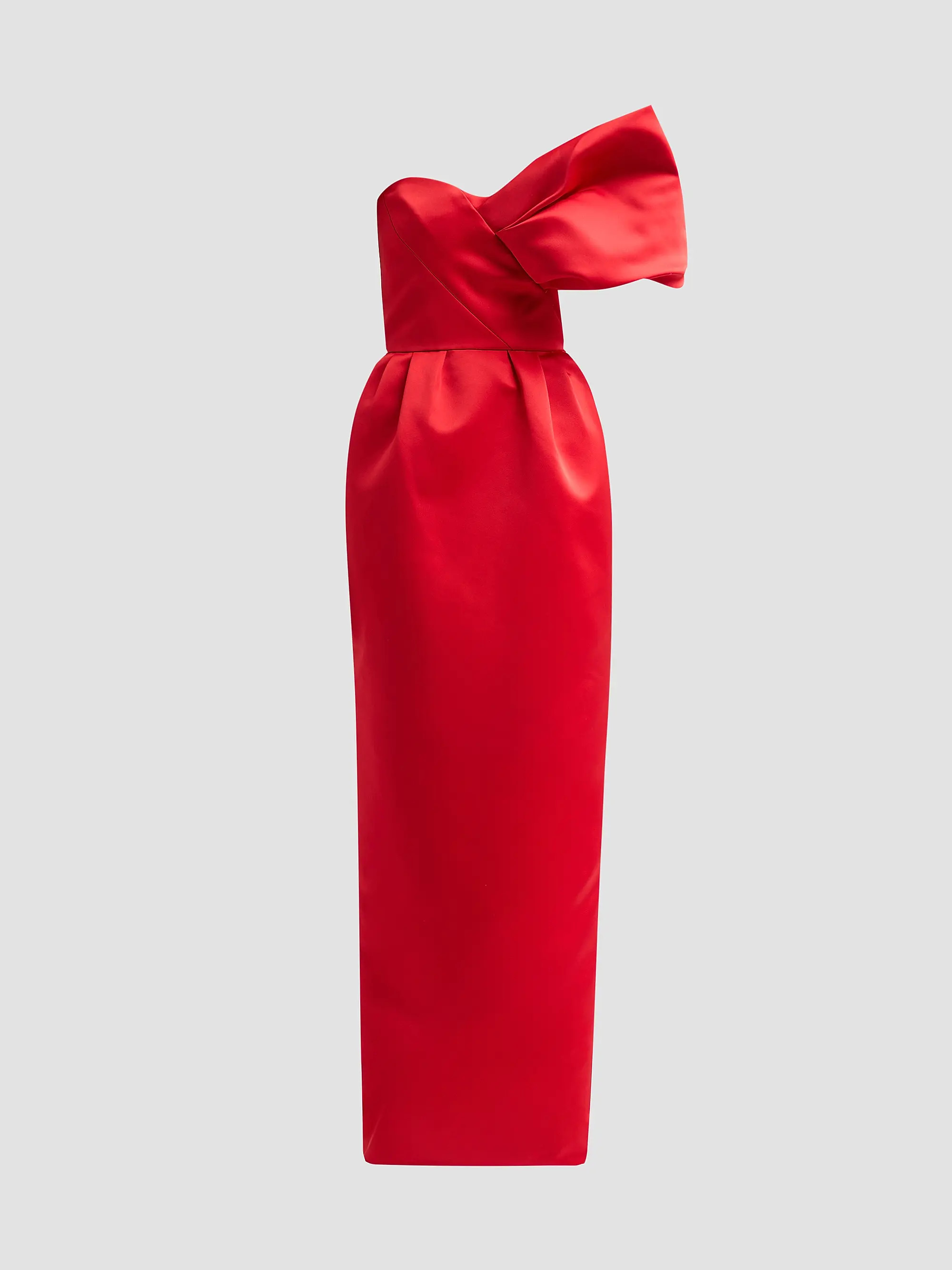 Atelier Prabal Gurung Satin Silk One-Shoulder Column Gown | Saks Fifth Avenue | Saks Fifth Avenue