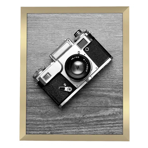 Signature Poster Frame Composite Wood and Plexiglass Cover Hanging Hardware included | Wayfair North America