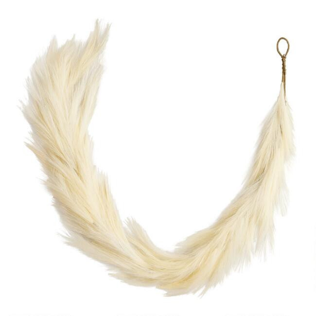 Faux Pampas Grass Garland | World Market