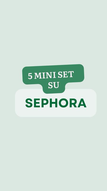 🌟 MINI KIT SEPHORA🌟

Ecco i set più interessanti e convenienti presenti sul sito di @sephoraitalia 💸

Qual è il vostro preferito?😎

#sephora #sephoraitalia #kitsephora #setsephora #minisize
