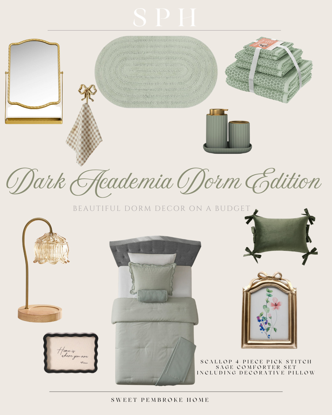 🖤 Dark Academia Dorm Vibes — Cozy, Moody & Timeless
Bring that vintage library-core look to your dorm this semester 📚✨

From velvet bedding and flickering candles to dark floral shower curtains and apothecary-style bathroom essentials — this Walmart edit has all the affordable finds to create a dorm that feels like a rainy day novel.  


🛒 Shop it all below & save for your dorm inspo!
Affordable, aesthetic, and made for main character energy 🕯️ 

 #DarkAcademiaDorm #BackToSchoolFinds #DormInspo #WalmartDormDecor #CollegeStyle #MoodyVibes #LTKBackToSchool #WalmartAesthetic #StudyInStyle #DormDecor 

#LTKHome #LTKFindsUnder50