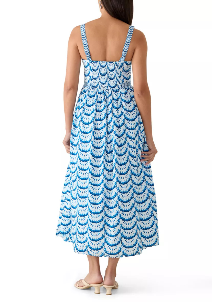 Women's Sleeveless Print Midi Dress | Belk