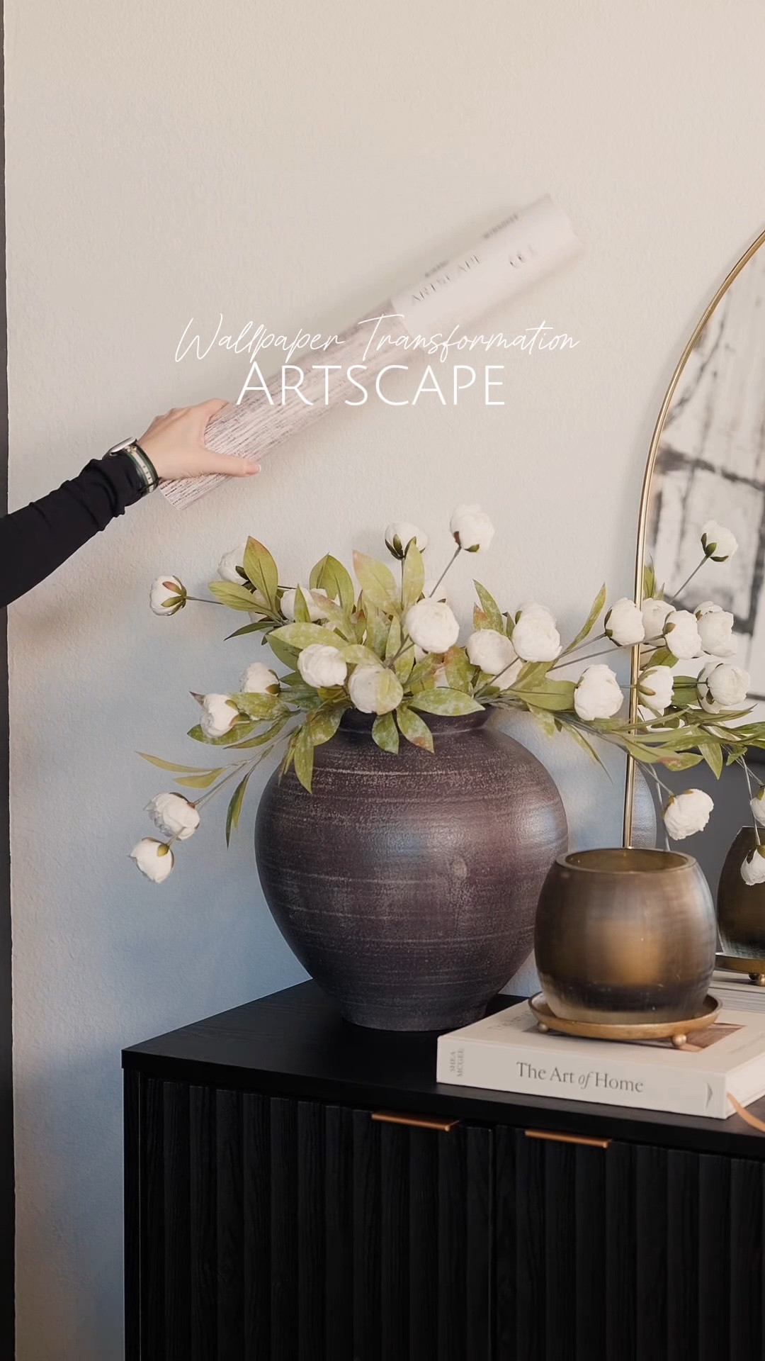 An easy process for an elegant room refresh 🤍
I’ve been wanting an accent wall in my office, and the Santorini Paper Weave from Artscape was the perfect fit. The woven texture, soft creams, and subtle navy detail add depth while still feeling light and calm—exactly the vibe I wanted.

Comment WALLPAPER for details ✨

#artscapewallpaper #accentwall #officedesign #wallpaperinspo #interiorrefresh #ad

#LTKSeasonal #LTKHome