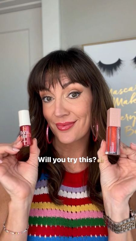 🫶🏼💋Cheek stains are the new longwear lip liner. Try it!! // shade Flora Tint in stain and shade Sweetheart in gloss. 

#LTKover40 #LTKfindsunder50 #LTKbeauty
