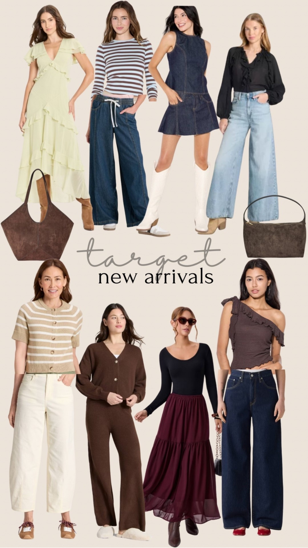 target fall new arrivals! 

#targetnewarrivals #targetstyle #targetlooks #targetjeans #targetfinds #styletip #outfits #affordablestyle #cardigans #falllooks #fallstyle #jeansunder50 #topsinder50 #fallbags #affordablebags #targettops #targetbags 

#LTKSeasonal #LTKStyleTip #LTKSaleAlert