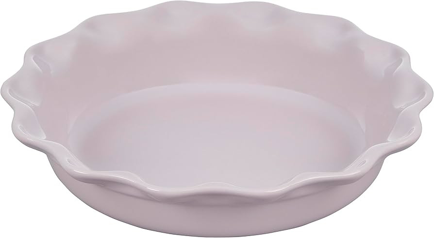 Le Creuset Stoneware Heritage Pie Dish, 9", Shallot | Amazon (US)