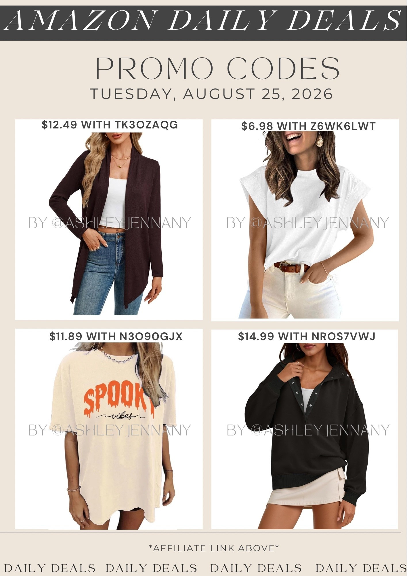 Amazon deals

#LTKMidsize #LTKSaleAlert #LTKSeasonal