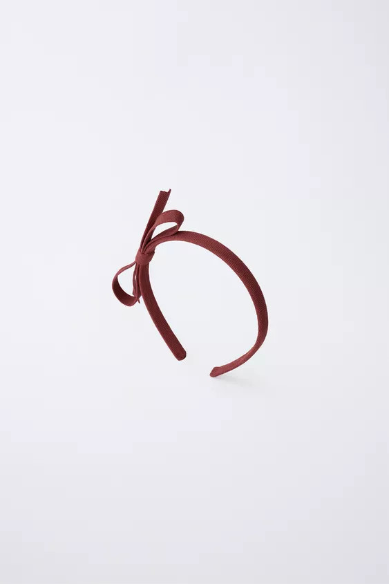 THIN BOW HEADBAND | Zara US