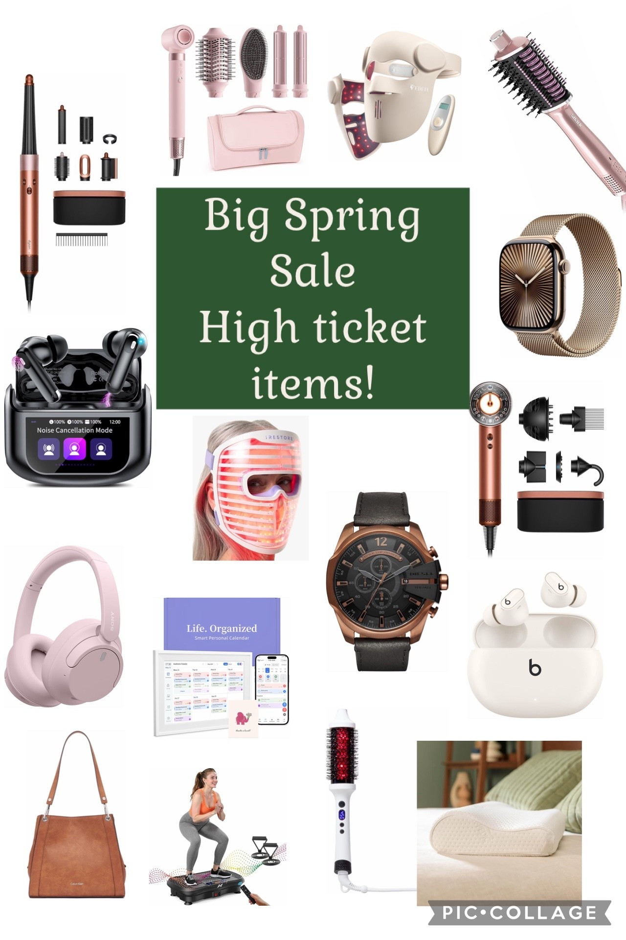 Amazon BIG SPRING SALE DEALS big ticket items! 

Apple Watch beats headphones ear buds Sony digital calendar Dyson hair dryer wrap red light mask beauty self care frame tv 

#LTKSaleAlert #LTKBeauty #LTKHome