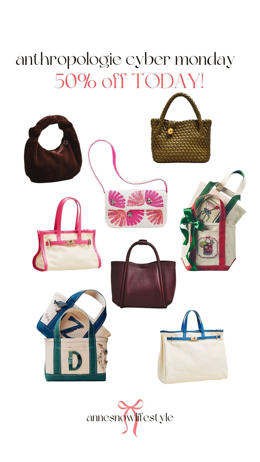anthro bags 50% off today!! such cute little gifts 💖

#LTKGiftGuide #LTKSaleAlert #LTKCyberWeek