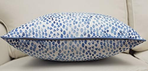 MANOJAVAYA Set of 2 Pcs Printed Rain Drops Decorative Square Accent Throw Pillow Cover - Home Dec... | Amazon (US)