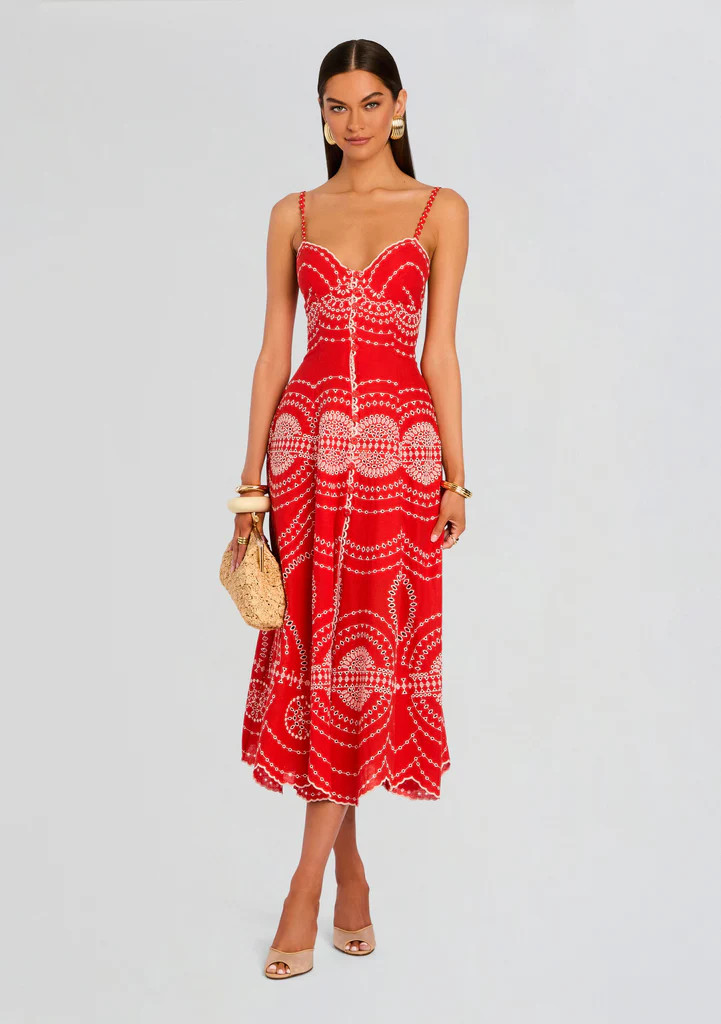 Catta Long Dress | Retrofete