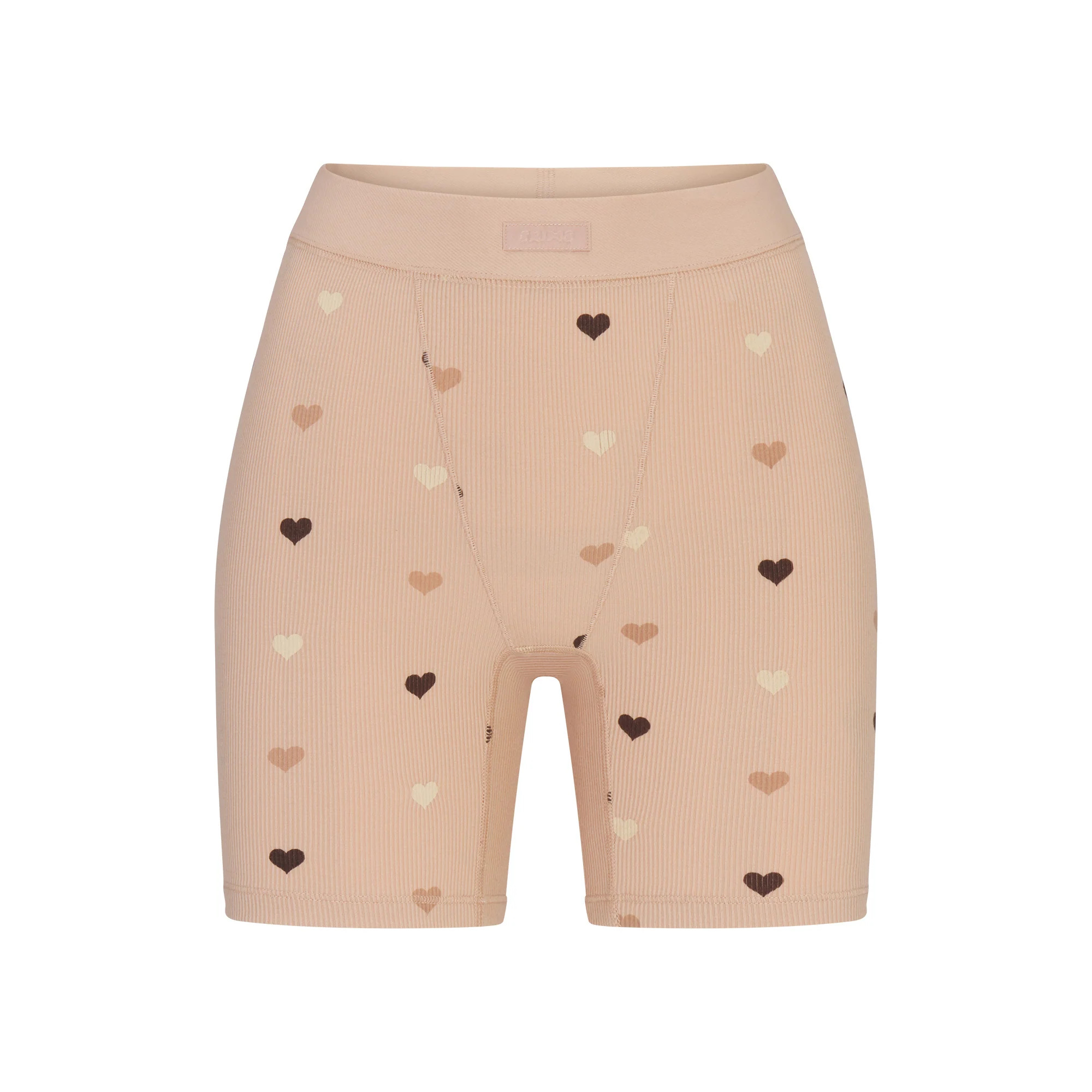 SOFT LOUNGE BOXER | MICA MINI HEART HALFDROP | SKIMS | SKIMS (US)