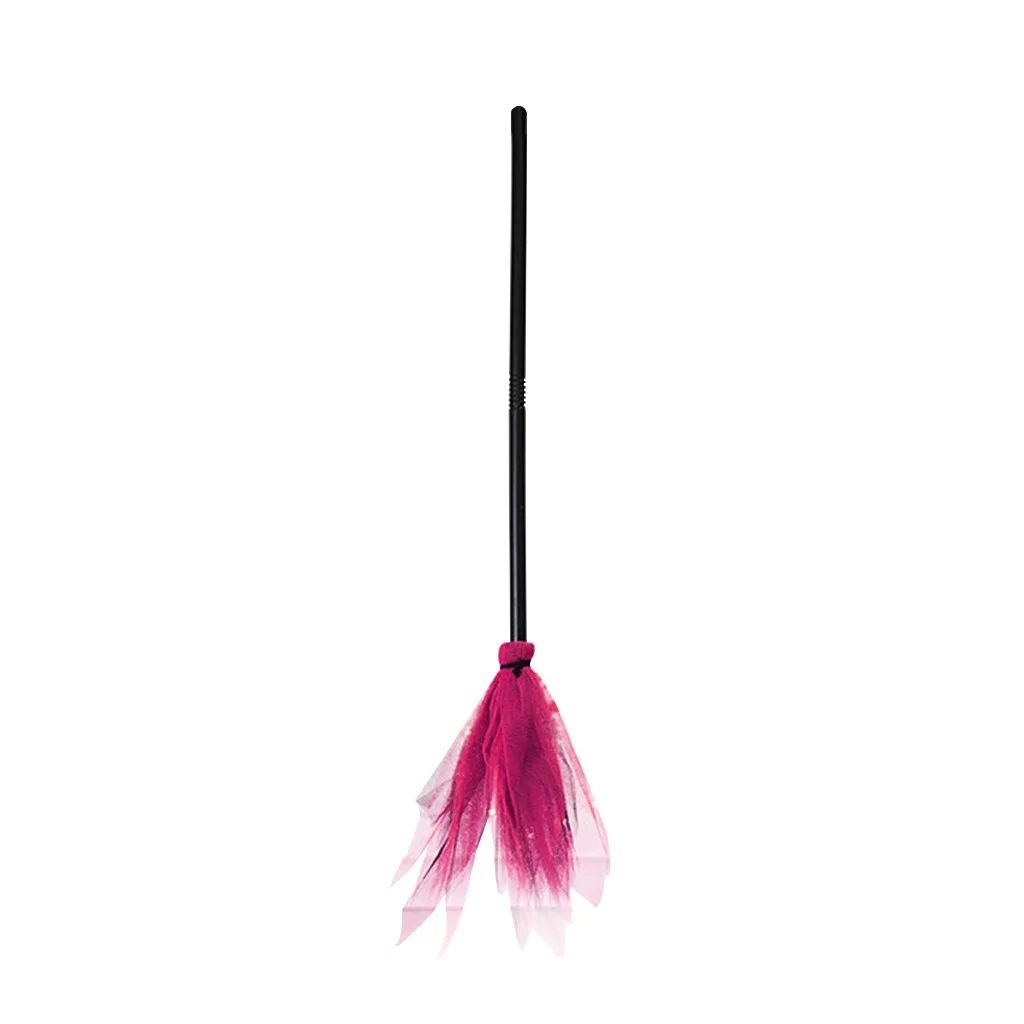 Matoen Halloween Flying Witch Broom Halloween Wicked Witches Broomstick Pink, Costume Parties, Ph... | Walmart (US)