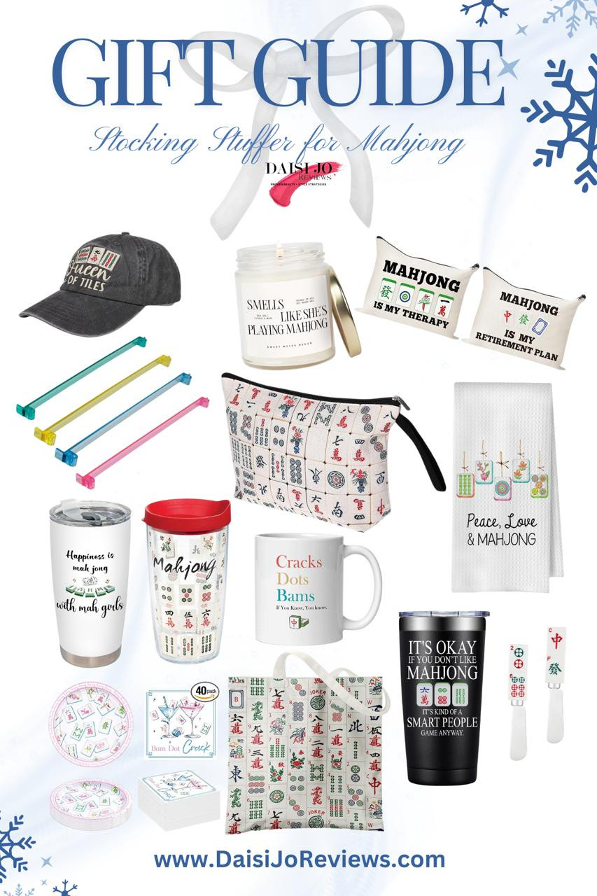 Make your Mahjong lover's holiday extra special with these curated stocking stuffers! From adorable tile-themed jewelry and colorful keychains to funny socks and practical card shufflers, these unique finds are perfect for any player. Tap to shop these must-have Mahjong accessories! #MahjongGifts #StockingStuffers #HolidayFinds 

 #LTKGiftGuide #LTKHoliday #LTKSaleAlert