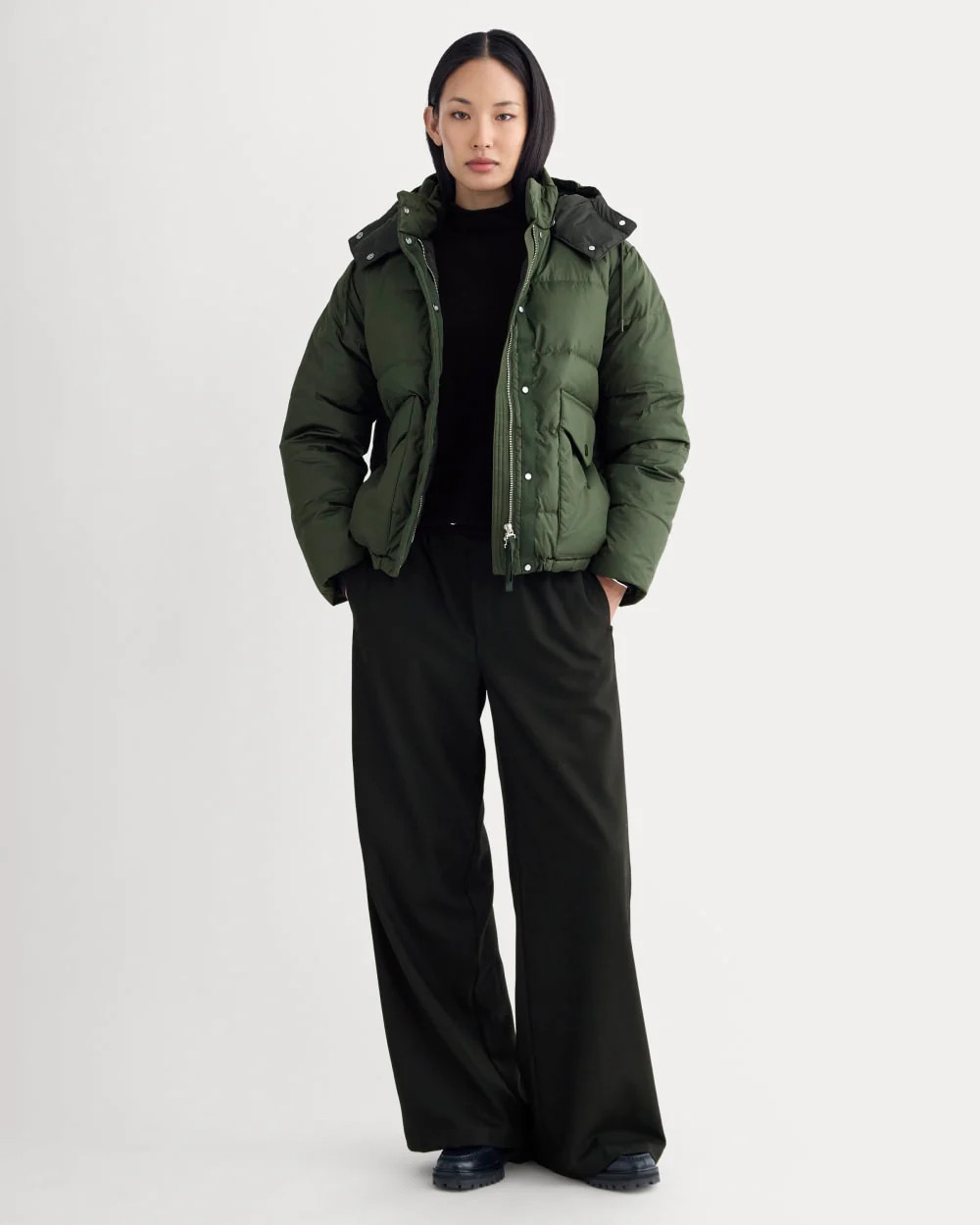 The EverPuff™ | Dark Green | Everlane