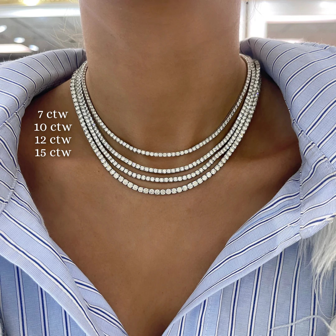 Kessler Diamond Tennis Necklace | RW Fine Jewelry