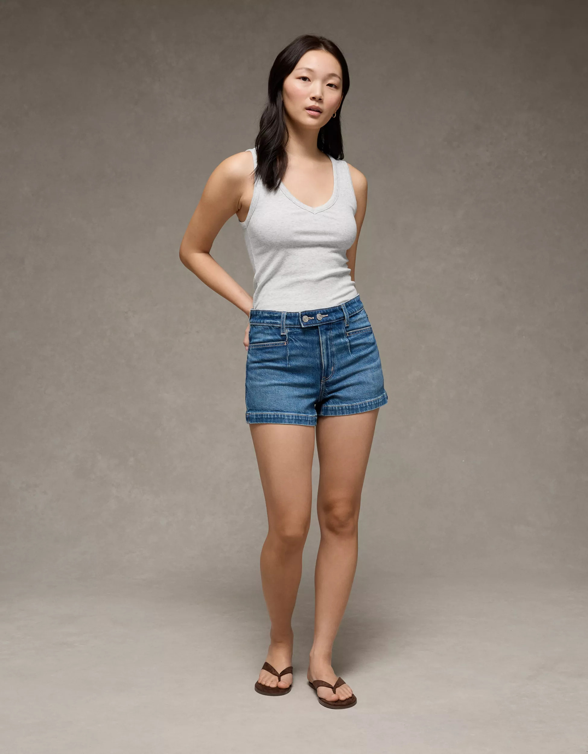 AE V-Neck Tank Top | American Eagle Outfitters (US & CA)