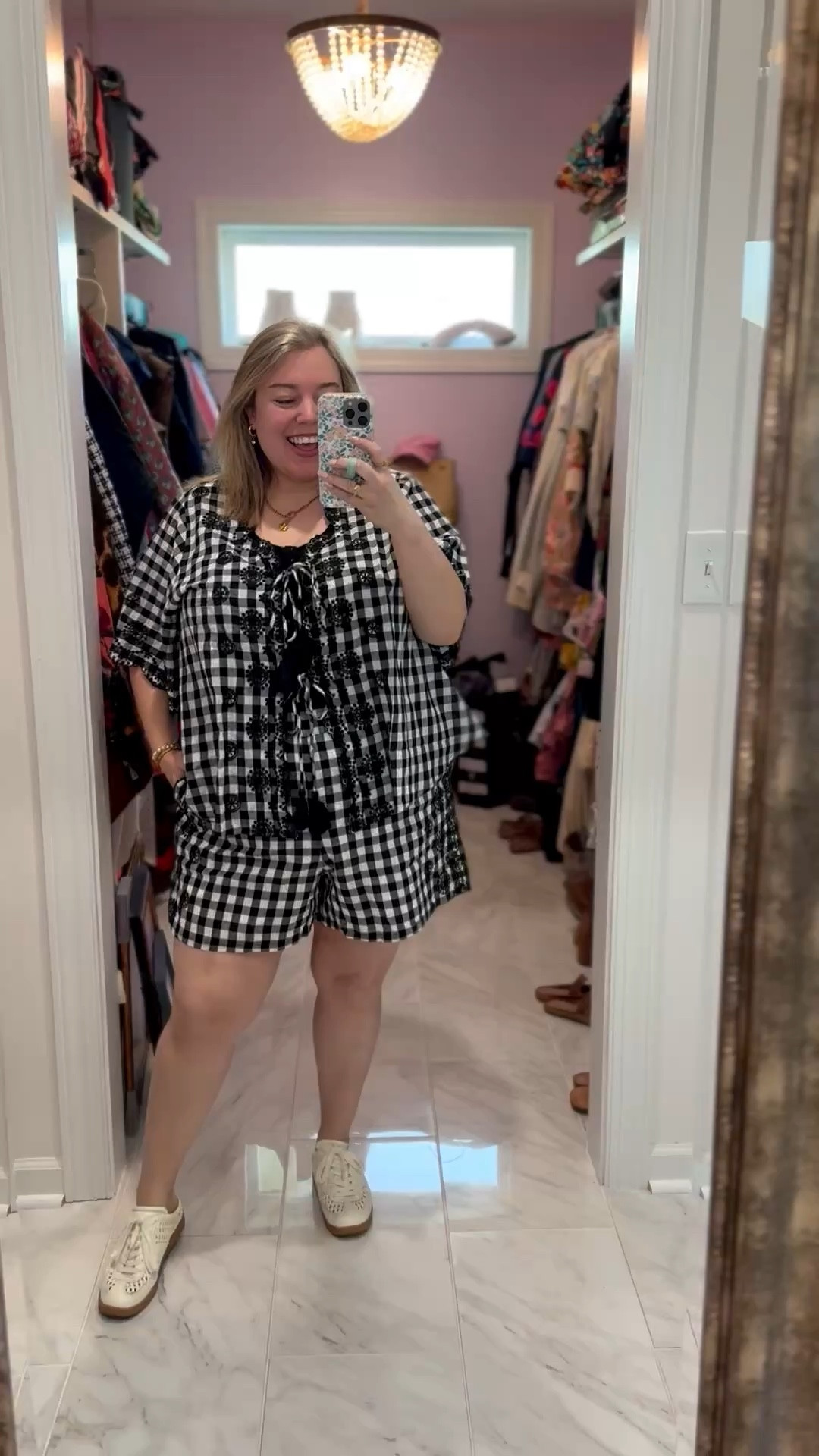 Happy happy Saturday! Is this little set not the cutest thing you’ve seen!? It’s new from @Lane Bryant and it’s 40% off! I’m in the 22 in the top and the 18/20 in the shorts  

#LTKSaleAlert #LTKootd #LTKPlusSize