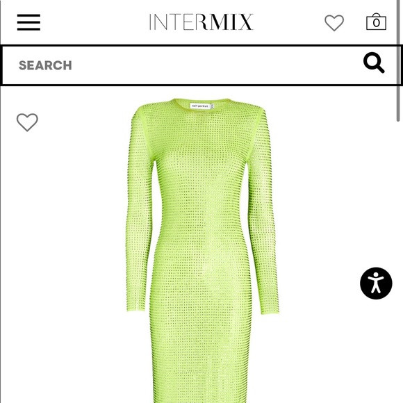 Intermix Self Portrait GG Crystal Rhinestone Embellished MIDI Dress | Poshmark