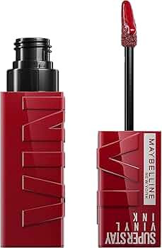 Maybelline Super Stay Vinyl Ink Longwear No-Budge Liquid Lipcolor Makeup, Highly Pigmented Color ... | Amazon (US)