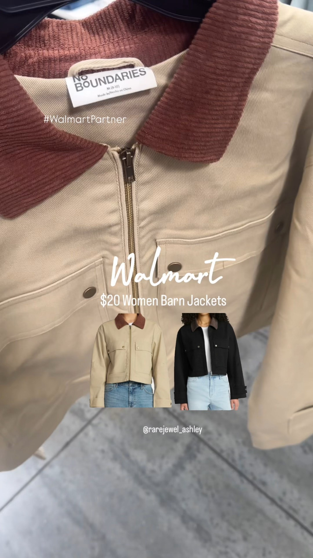 #WalmartPartner  Women utility barn jackets for $20, say less! 
Sizing: XXS -XXL

#barnjacket #womenjackets #jackets #barnjackets #giftideas #giftsforher #gifting #ootd #lotd #myootd #whatiwore #fallstyle #falloutfit #outfitinspiration #styleinspiration #trending 

#LTKStyleTip 

#LTKSaleAlert #LTKSeasonal