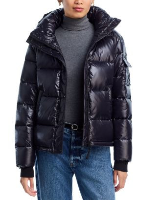 Gloss Puffer Jacket with Hood - Exclusive | Bloomingdale's (US)