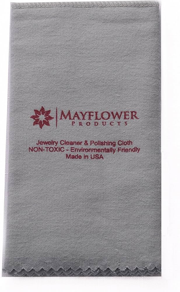 Mayflower Products Pro Size Polishing Cleaning Cloth Pure Cotton Made in USA for Gold, Silver, an... | Amazon (US)