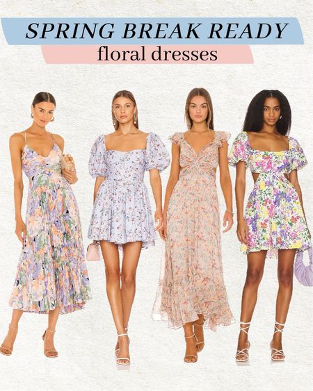 Spring break ready - floral dresses under $200 🌸 these dresses are so pretty and perfect for spring break; Easter or a baby or bridal shower 🫶🏼

Spring break dress; bridal shower dress; baby shower dress; spring event; Easter dress; vacation dress; spring dress; revolve; Christine Andrew 

#LTKSeasonal #LTKwedding #LTKstyletip