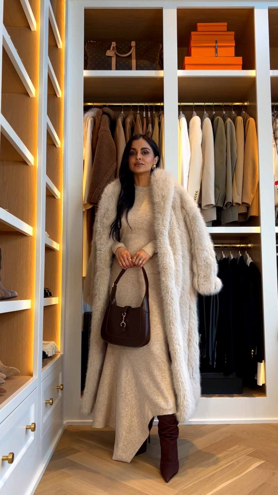 Holiday party outfit
Nordstrom faux fur coat linking similar
Revolve sweater dress
Schutz slouchy boots on sale
Amazon Gucci look bag



#LTKSeasonal #LTKSaleAlert #LTKHoliday