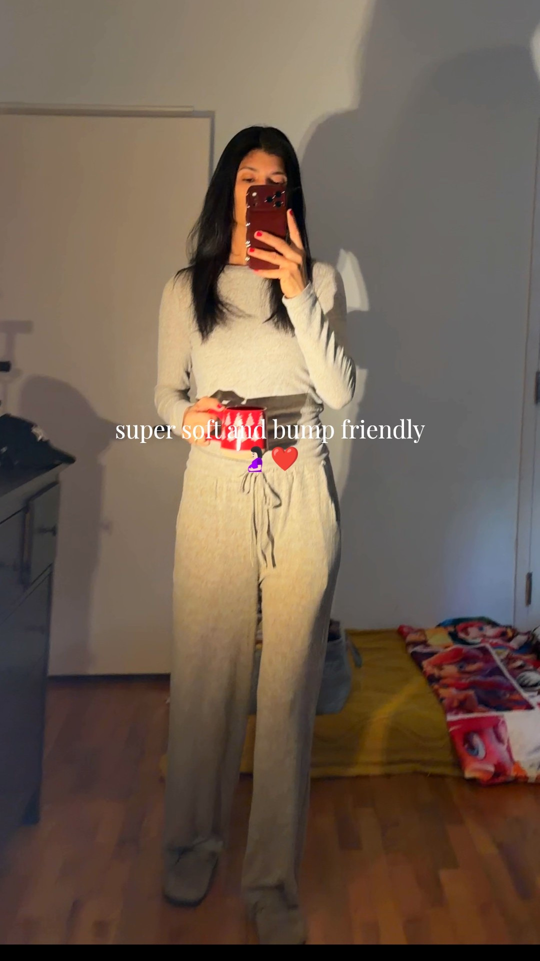 Love these lounge set! So stretchy and soft. Im wearing size medium for length and is perfect.

Bump friendly 

#LTKdayinmylife #LTKmomlife #LTKBump