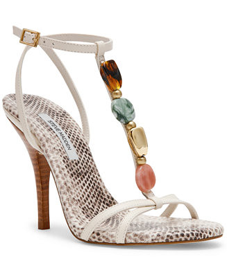 Women's Frenzi Novelty T-Strap Stiletto Heel Dress Sandals | Macy's