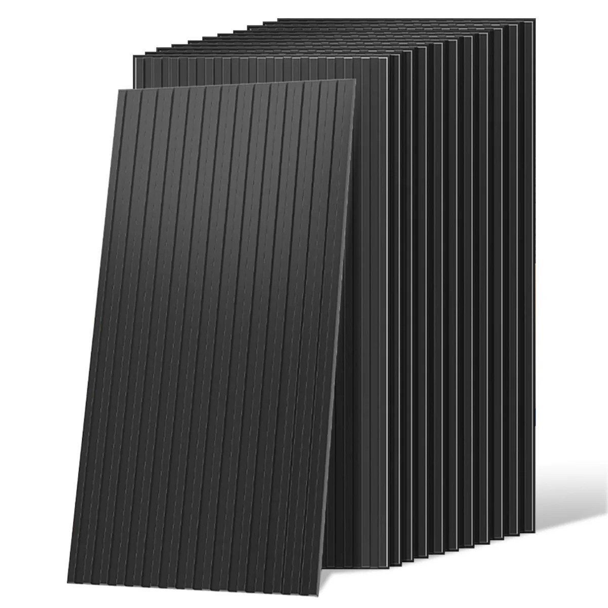 LooYee 24 PCS Black Ceiling Tiles, 2x4 Ft Drop Ceiling Tiles for Interior Decor PVC Waterproof Wa... | Wayfair North America