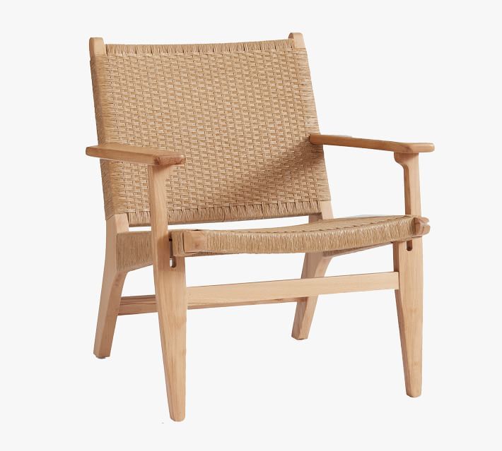 Woven Occasional Armchair | Pottery Barn (US)