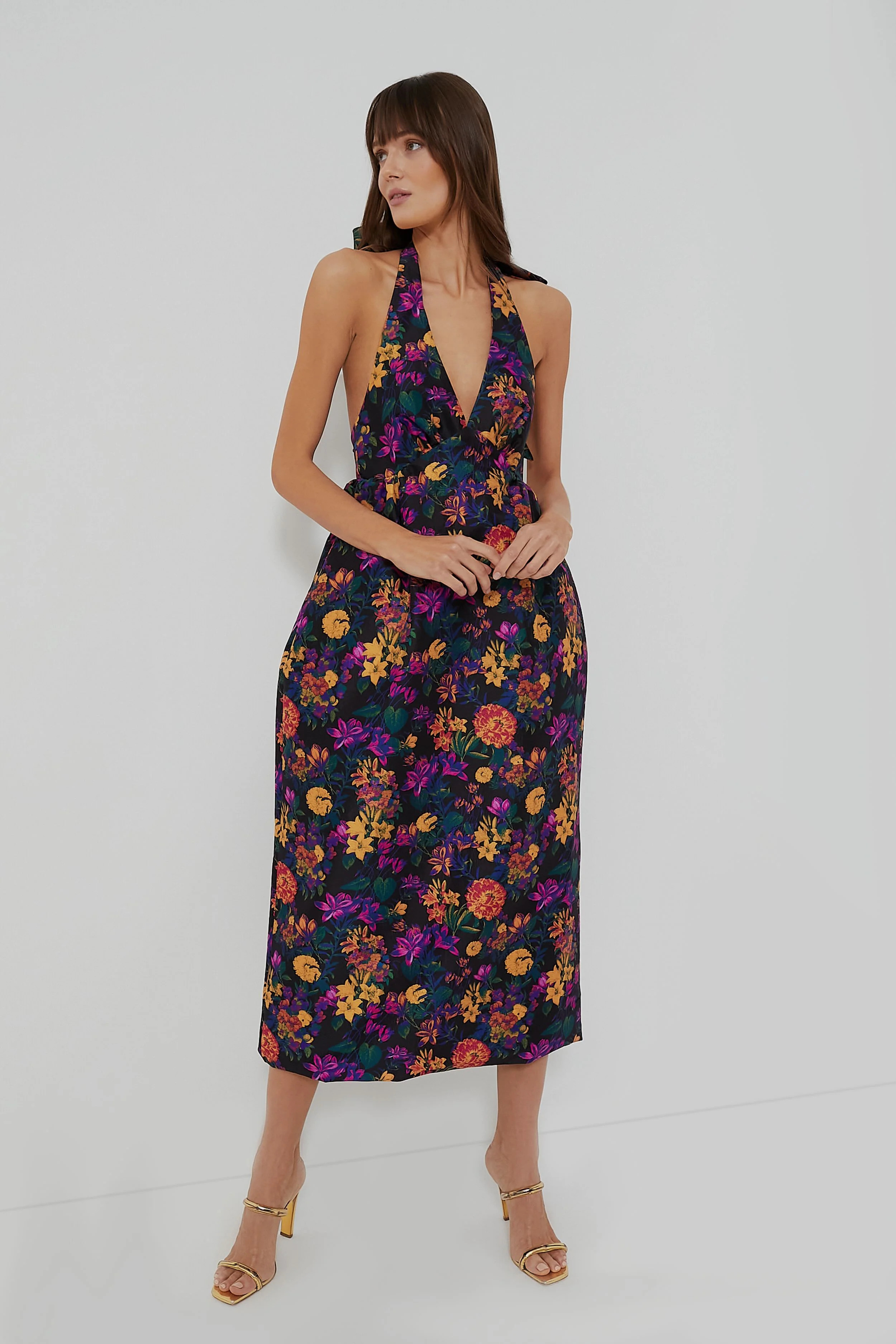 Orange Lillies Ivy Dress | Tuckernuck (US)