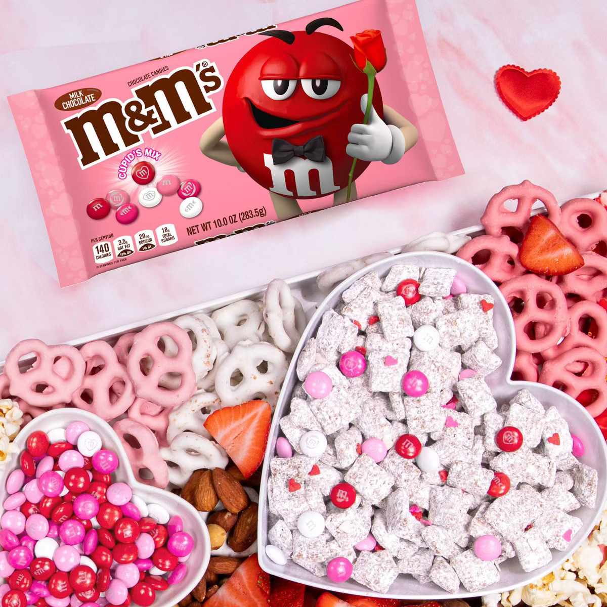M&M's Valentine's Cupid's Mix Milk Chocolate Candies - 10.0oz | Target