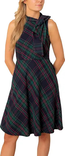 Organic Sleeveless Bow Neck Dress | Nordstrom