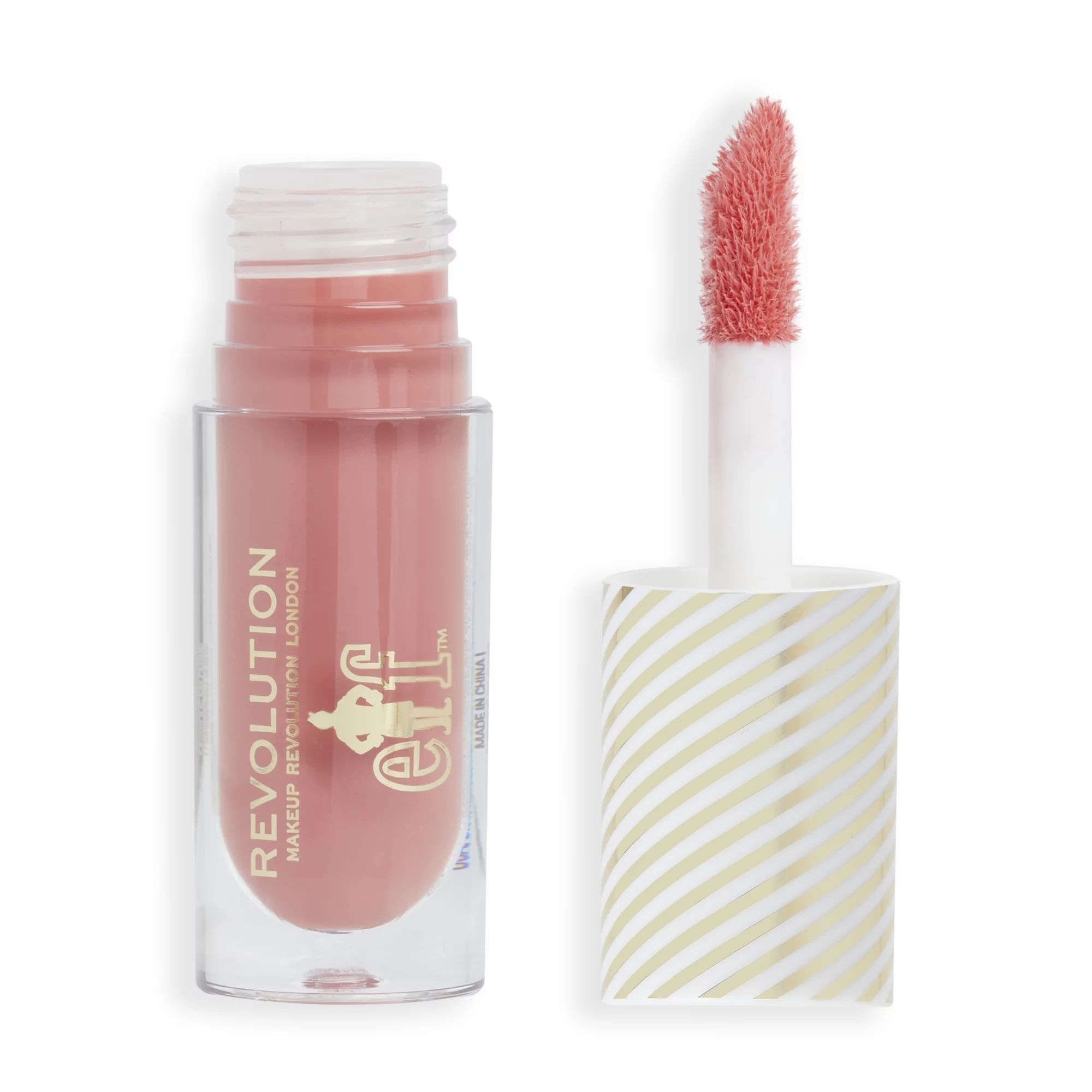 Elf™ x Revolution "Angry Elf" Nude Pink High Shine Lip Gloss | Walmart (US)