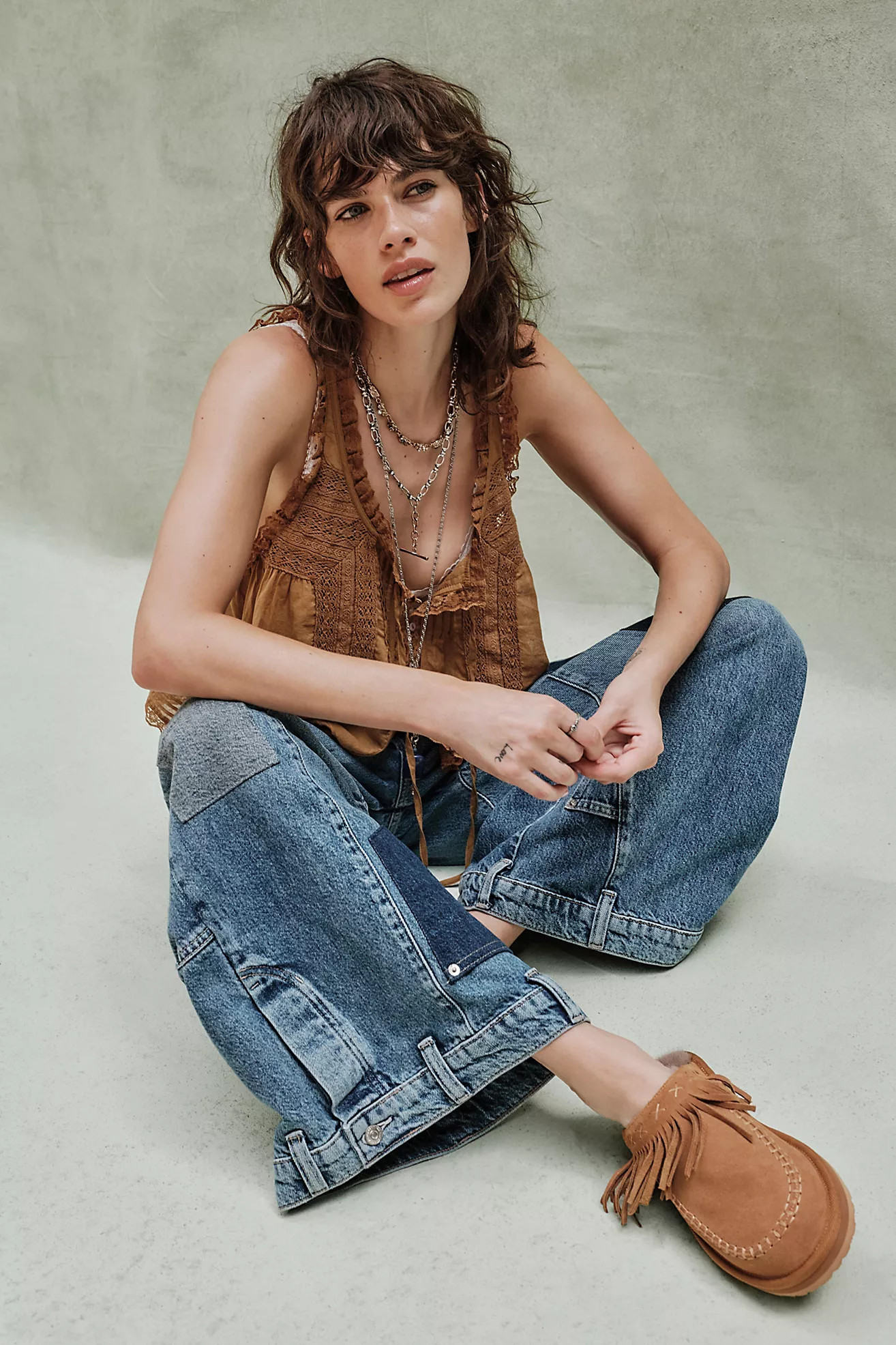 Fallon Fringe Mules | Free People (Global - UK&FR Excluded)