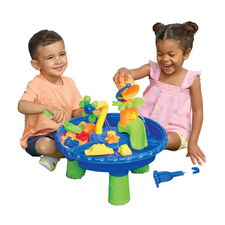 Play Day Sand and Water Table Play Set, Activity Table for Children, Ages 3+ - Walmart.com | Walmart (US)