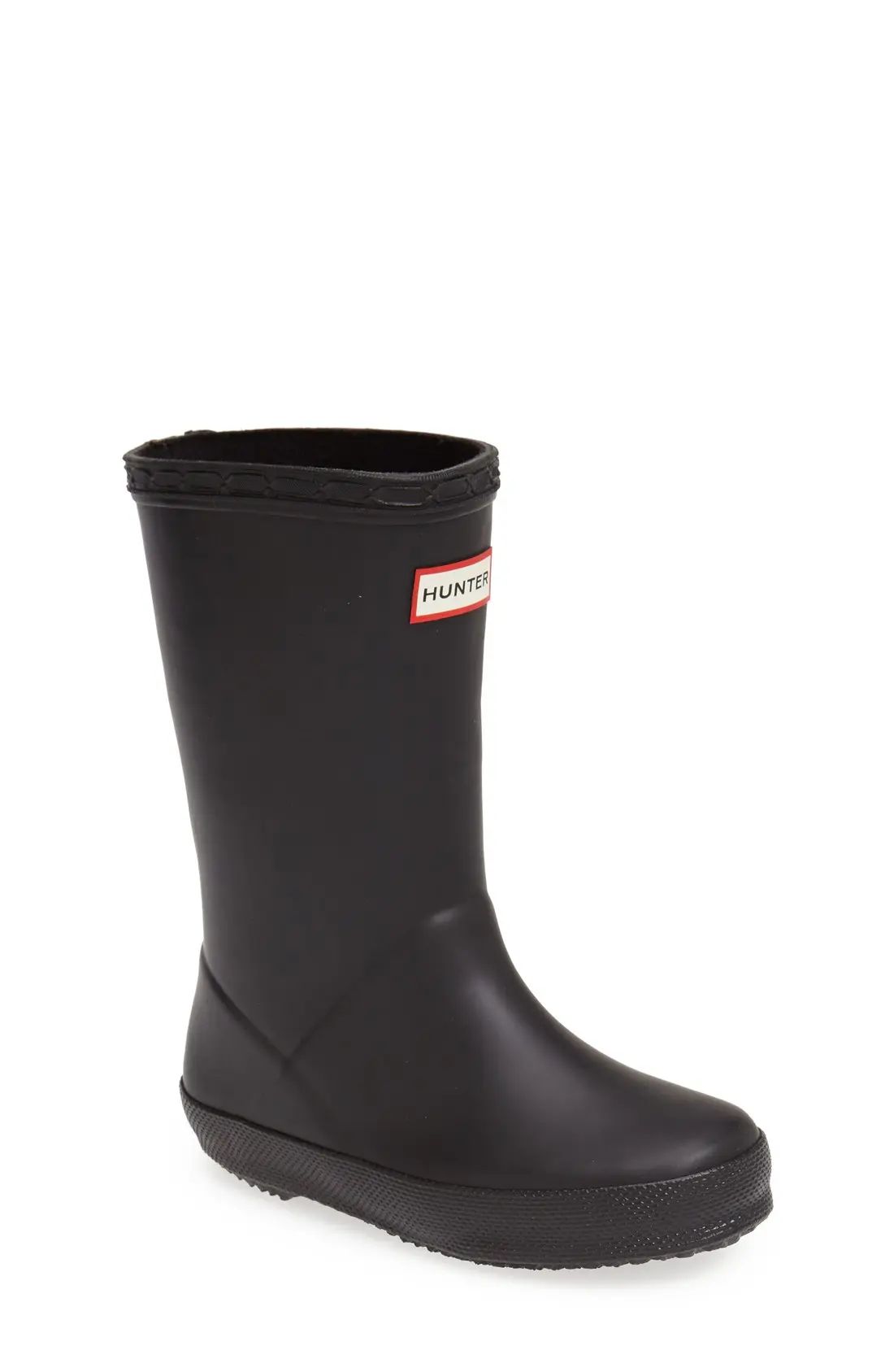 Toddler Hunter First Classic Waterproof Rain Boot, Size 5 M - Black | Nordstrom