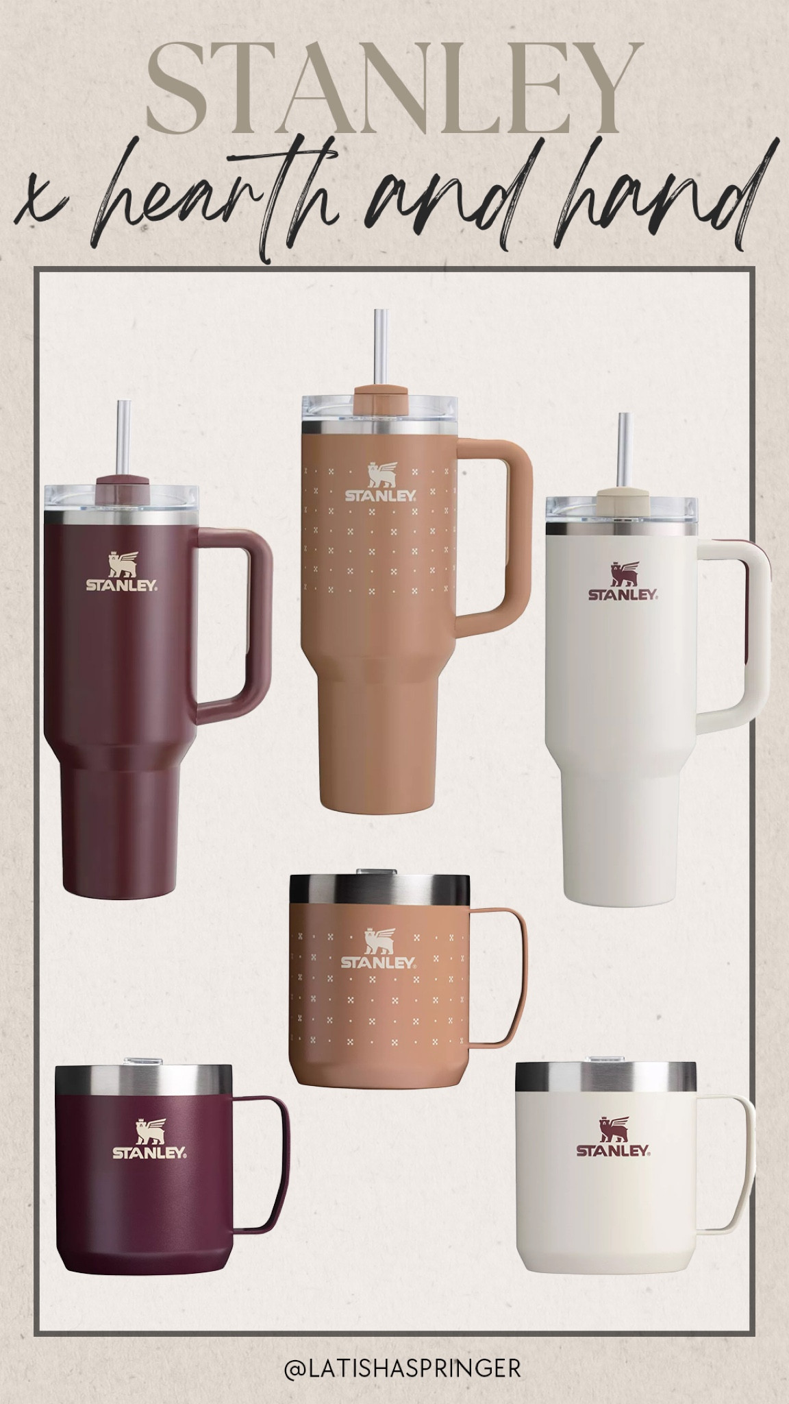 New fall Stanley colors at Target! 

#stanley

Stanley x hearth and hand. Stanley tumbler. New Stanley collection  

#LTKSeasonal #LTKStyleTip #LTKFindsUnder50