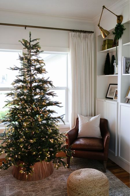 Christmas tree
Christmas decor
Leather chair
Woven pouf
Amazon home

#LTKsalealert #LTKhome #LTKHoliday