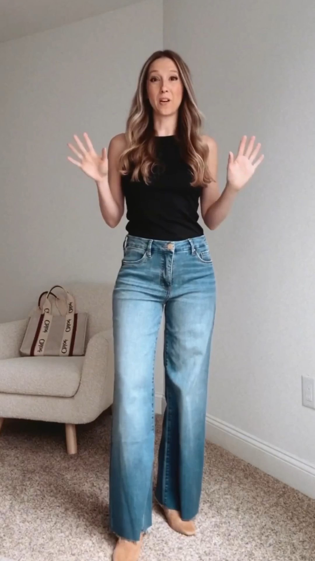 My favorite wide leg jeans, perfect for spring! These are great for all outfits from work to errands and even Valentine’s Day!

Sunsets and Stilettos, workwear, adidas sneakers 

#LTKSeasonal #LTKOver40 #LTKWorkwear