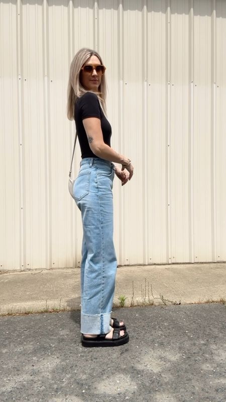 Wearing 27” jeans, small top 

#LTKfindsunder50 #LTKstyletip