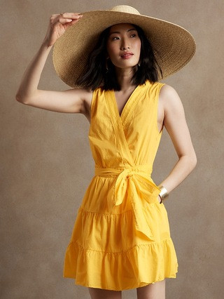 Petite Stampa Mini Dress | Banana Republic (US)