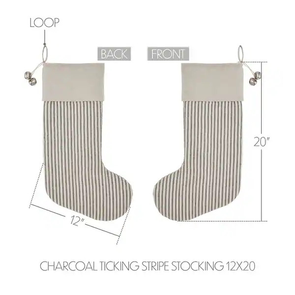 Sawyer Mill Ticking Stripe Stocking - Stocking 12x20 | Bed Bath & Beyond