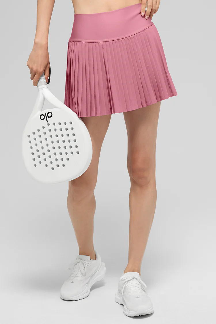 Grand Slam Tennis Skirt - Pink Wild Rose | Alo Yoga (US)